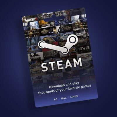 شحن بطاقة steam